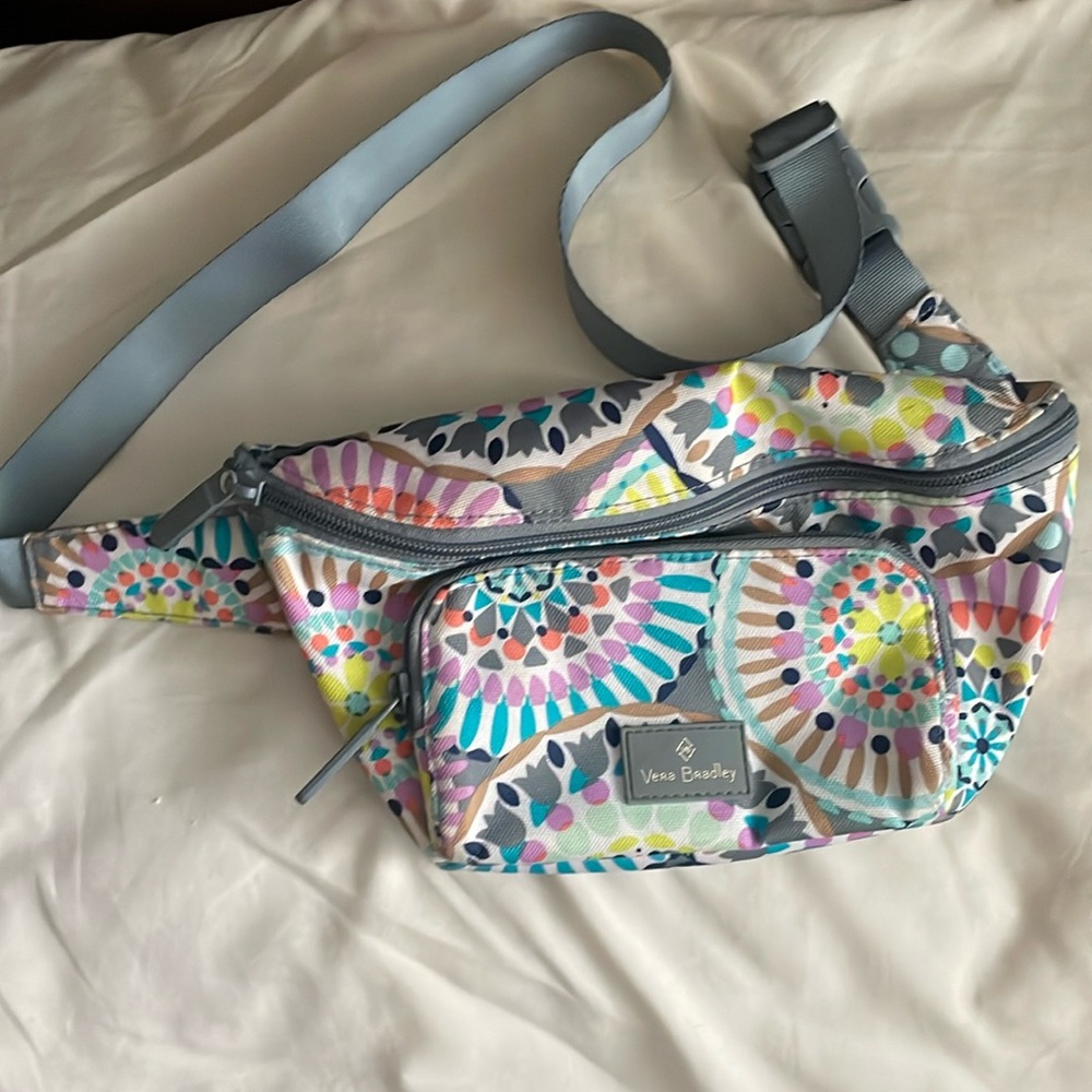 Flower printed Vera Bradley fanny pack
